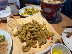 翠花炸鲜蘑-关东小磨东北菜(上海长风大悦城店)
