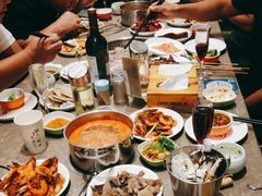 -锅儿欢海鲜火锅烤肉自助餐(东港凯虹店)