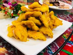 锅包肉-闯关东东北农家菜(崂山石老人店)