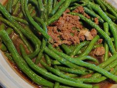 肉末豆角-二十八里太湖船菜(吉祥路店)