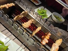 自助取餐区-很久以前羊肉串(南京路第一百货店)