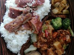 照烧鸡排双拼饭-全家便利店(东直门店)