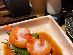 三文鱼荔枝甜虾卷-筱田の食堂·izakaya(淮海中路店)