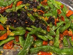 干煸四季豆-大川先生·小龙虾·川菜(信义坊店)