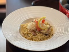 扇贝奶油蘑菇意大利面-La Creperie法餐厅(桃江路店)