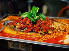 重庆豆花烤鱼-探鱼·鲜青椒爽麻烤鱼(领展购物广场店)