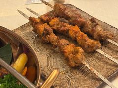 铜签羊肉串-龟兹KUCINA·新疆菜(前滩L+PLAZA店)