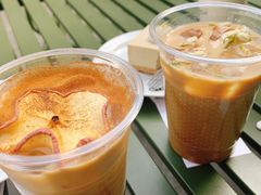 栀子花梨香拿铁-Seesaw Coffee(上生新所店)