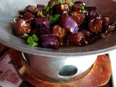 铁板茄子-绿茶餐厅(蓝色港湾店)