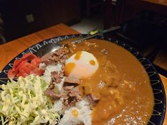 温泉蛋牛肉咖喱饭-醉虎传(南锣鼓巷店)