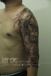 -暗夜tattoo纹身工作室