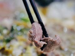 鲜牛肉-陈记泸州酸菜豆花火锅(建设路店)