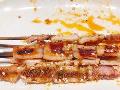 烤鱿鱼串-木屋烧烤(岗顶二店)