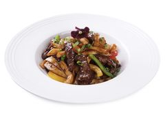 杏鲍菇炒牛柳-YAFEE雅菲·粤菜·湘菜·融合菜(魏公村店)