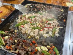 -湖南大姐特色铁板烧(城店路店)