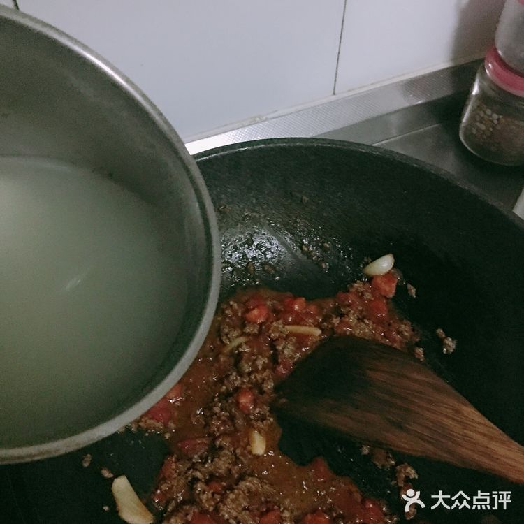 狗娃番茄牛肉意面～减脂期的健康饮食