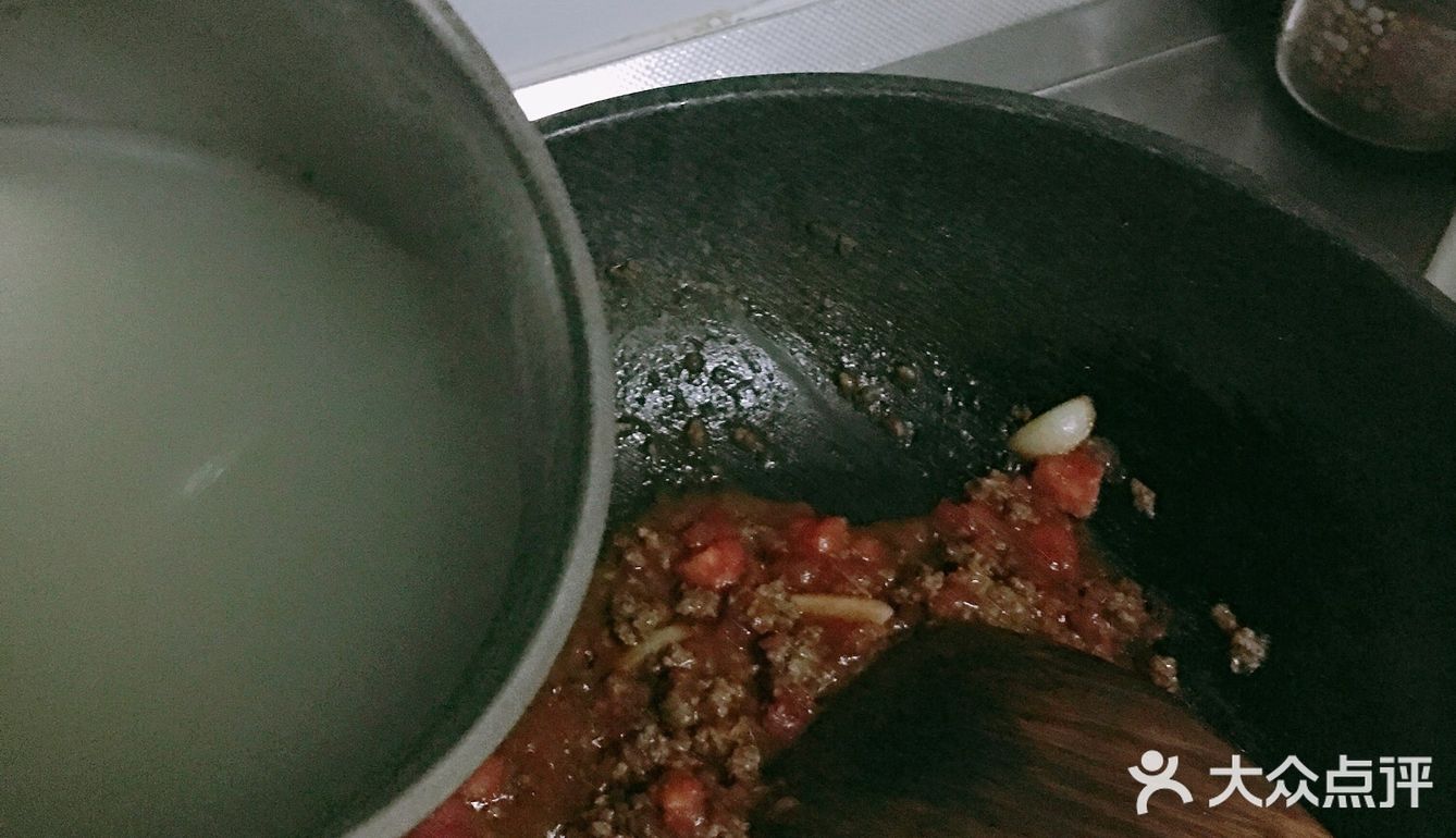 狗娃番茄牛肉意面～减脂期的健康饮食