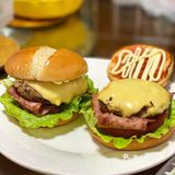 手工自制美式牛肉培根汉堡🍔🍴