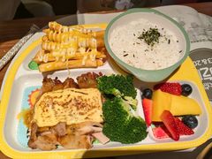 儿童餐—米饭款-一沙一城·岩烤牛扒(深圳首店)