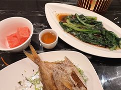 香煎鲳鱼-京香轩·中餐厅(上海中庚聚龙酒店)