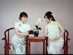 -时光纪亲子全家福照相馆(静安店母女写真父母纪念照)