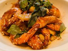 九层塔三杯大明虾-宴南庭·闽味私房菜