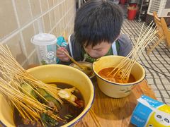 -拈签一笑黄牛肉辣卤串串