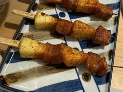 猪五花烤凤梨-火山屋台(新街口店)