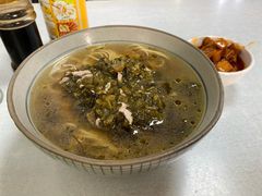 咸菜肉丝面-明呈黄鱼面馆(斜土路店)