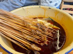 -拈签一笑黄牛肉辣卤串串