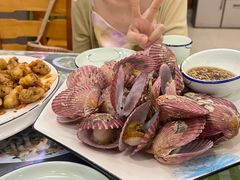 白灼扇贝-华圆美食-老蓬莱菜(蓬港路店)
