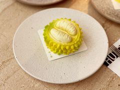 猫山王榴莲芝士-玲婧胡同·生日蛋糕·餐厅(嘉里城店)