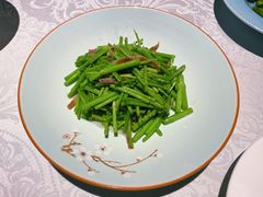 芦蒿炒腊肠-钱塘花园·宁波菜