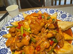 锅盔烧鸡-蓝田印象