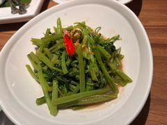 秘制虾酱炒空心菜-帕蓝·暹罗料理(大学路店)