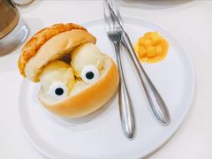 大眼菠萝冰冰包-蔡澜点心·粤菜(月星环球港店)