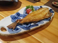 烤开边鱼-大岛日本料理铁板烧(南通大饭店)