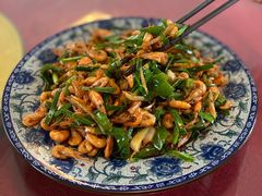 韭菜炒河虾-生态苑农庄(十里画廊遇龙河店)