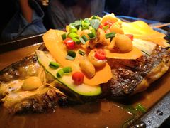 蒜香凌波鱼-探鱼·鲜青椒爽麻烤鱼(苏宁广场店)