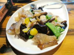 竹耳炒黑鸡枞菌-临家闽南菜(大唐店)