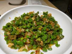 青椒炒油渣-大碗先生(万家丽店)