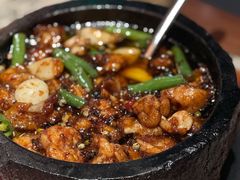 石锅杭椒牛蛙-桂满陇-西湖船宴(西单大悦城店)