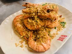 麦片老虎虾-新海山海鲜餐馆
