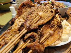 铁板鱿鱼须-食欲老院子荆芥疙瘩汤(经五路店)