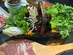 绿色时蔬大拼-南门四季铜锅涮肉(左家庄店)