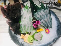 比目鱼刺身-月下料理(楷林IFC店)