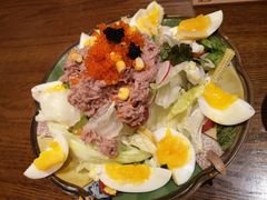 金枪鱼溏心蛋蔬菜沙拉-二丁目食堂(铁西万象汇店)