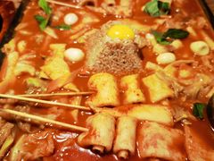 鱼饼火山炒年糕-包装马车·韩国料理·포장마차