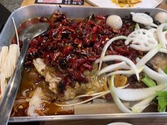 麻辣诱惑草鱼-鱼酷活鱼烤鱼(梅江印象城店)