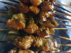 纯羊肉串-兆辉木炭海鲜烧烤·海鲜小炒